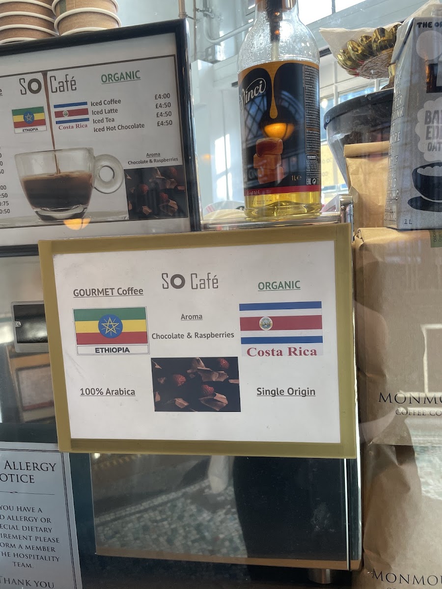 SO Café London Menu - Image 4