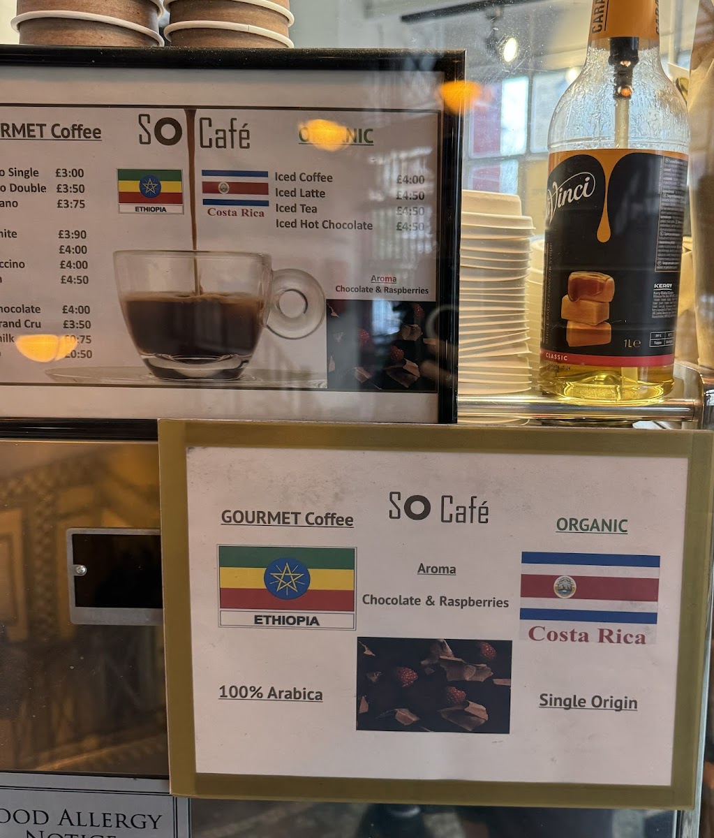 SO Café London Menu - Image 5